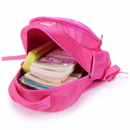 12 Inch Disney Snow White Princess School Bags for Kindergarten Children kids School Backpack for Girls Boys Cartoon Backpacks