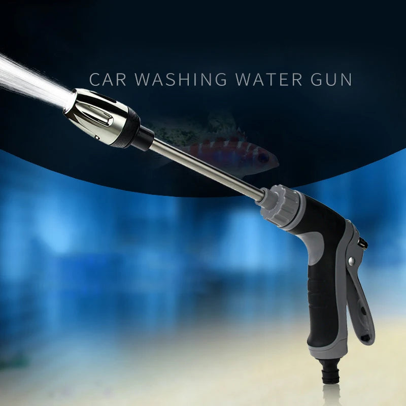 Pistola de agua de alta presión para lavado de autos, rociador de jardín, rociador de riego, aspersor de jardín para herramienta de limpieza