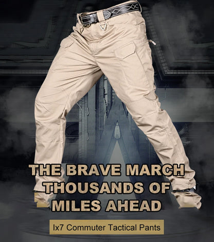 Tactical Cargo Pants Men Combat Outdoor Hiking Work Joggers Lightweight Trousers Male Elasticity Multiple Pockets Resistant Pant