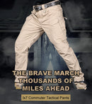 Tactical Cargo Pants Men Combat Outdoor Hiking Work Joggers Lightweight Trousers Male Elasticity Multiple Pockets Resistant Pant