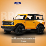 1:36 Ford Bronco Model Cars Porsche 911 Revuelto Alloy Diecast Car Toys With 2 Doors Opened Pull Back Function Vehicles For Kids