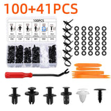 Auto Plastic Bumper Fastener Rivet Retainer Push Type Engine Cover Fastener Fender Car Door Trim Panel Clip