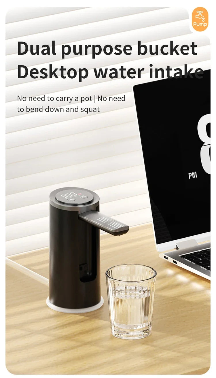 Smart Quantitative Alcohol Dispenser Professional High End Whiskey Pump Dispenser Liquor Pump Adjustable Foldable Wine Decanter