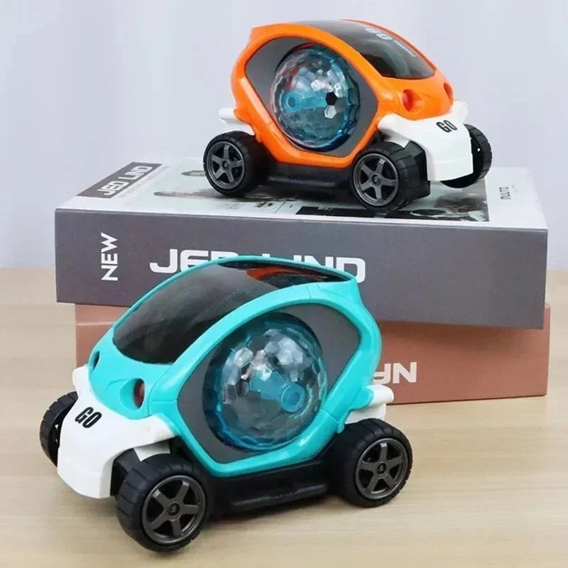 1-2 Years Boy Baby Car Toys Toddler Crawling Sensory Toy Car Toys Electronic Car Tummy Time Gift for Kids Birthday Gifts Popular