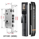 3D Face Smart Door Lock Biometric Recognition Fingerprint Password IC Card APP Wifi Lock Unlock for Home House Apartment