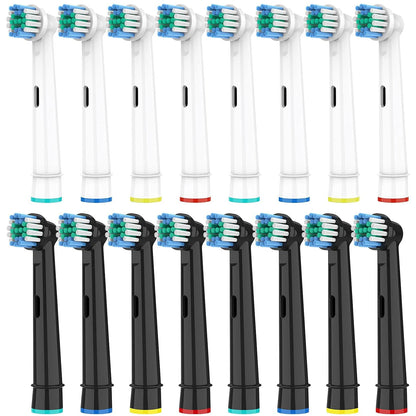 4/8/16pcs Replacement Brush Heads For Oral-B Electric Toothbrush Fit Advance Power/Pro Health/Triumph/3D Excel/Vitality
