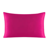 100% Nature Mulberry Silk Pillowcase Zipper Pillowcases Pillow Case For Healthy Standard Queen King Multicolor