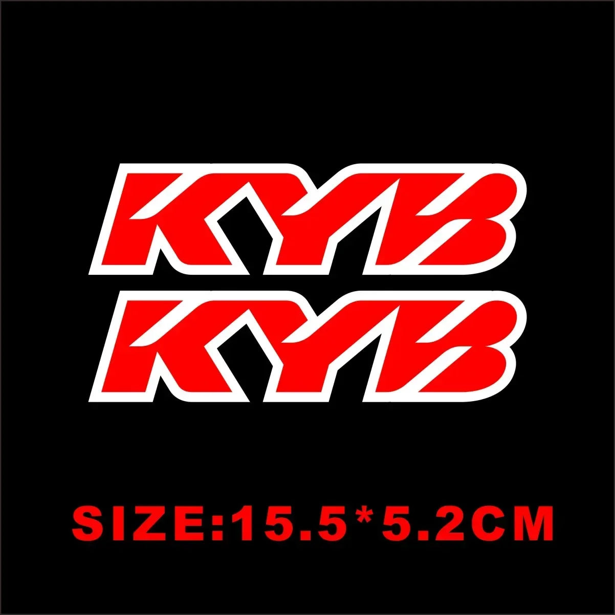 Reflective Motocross Motorcycle Sticker Fork Kyb Wp Suspension Showa Decals For Yamaha Honda Suzuki Ktm Kawasaki Benelli
