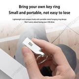 Xiaomi 2TB U Disk Mini Pen Drive USB Memory USB Flash Drives Type C High Speed USB3.2 Waterproof Pendrive Metal Memoria USB Disk