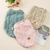 Autumn Winter Pet Cat Clothes Soft Fleece Vest Sweater For Small Dogs Cute Puppy Kitten Pullover Jacket Sphynx Cats Costumes