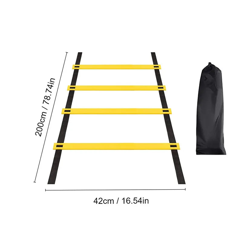 Agility Ladders Nylon Straps For Speed ​​Training And Sports Flexibility Agility Football Training Energy Ladder Equipment