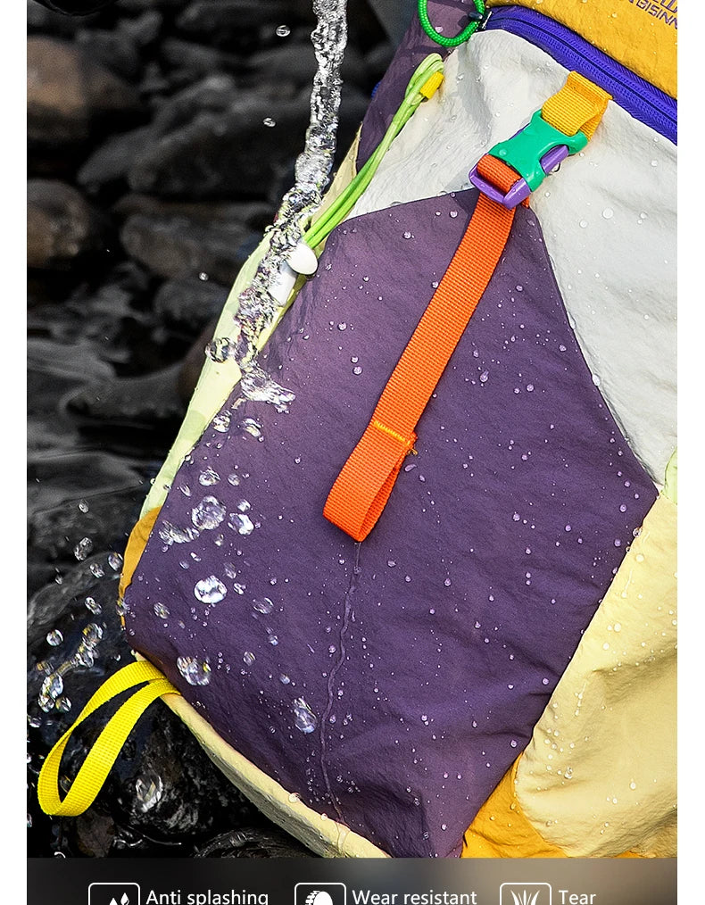 BISINNA 18L Camping Backpack Ultralight Portable Travel Bag for Women and Men Outdoor Hiking Cycling Climbing Fishing