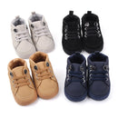 Zapatos casuales para bebés, botines con cierre de velcro para niños pequeños de 0 a 1 año, para caminar al aire libre