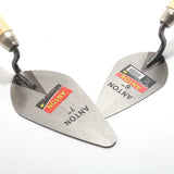 6/7 Inch Construction Tools Putty Knife Brick Trowel Laying Carbon Steel Blade Pointing Plaster Tool Carbon Steel 1Pc