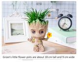Home Decoration Crafts Miniature Model Office Desktop Display Cartoon Groot Figurines Handicrafts Decor Tree Man Ornament 5CM