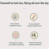 1Pc Detachable Rabbit Massage Hair Removal Comb For Rabbit,Chinchilla,Cat And Groundhog,Hair Grooming Supplies Pet Brush
