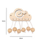 Wood Busy Board Accessories Baby DIY Montessori Toy Early Learning Wooden Toy Wooden Elements Parts for Kids Education Skill Toy