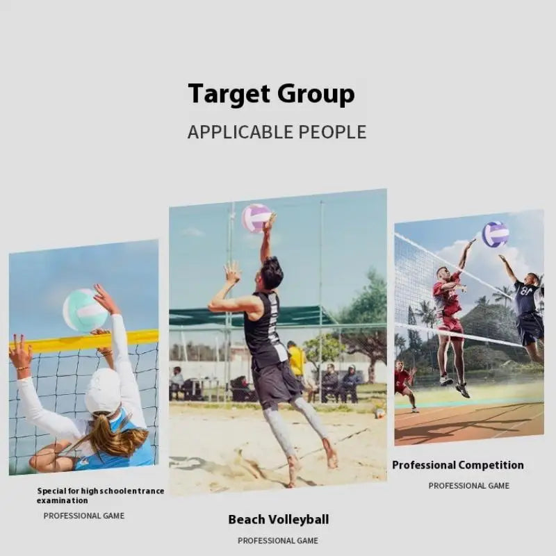 1PC Size 5 Volleyball Soft Indoor Outdoor Volleyball For Game Gym Training Beach Play Volleyball For Beginner Teenager