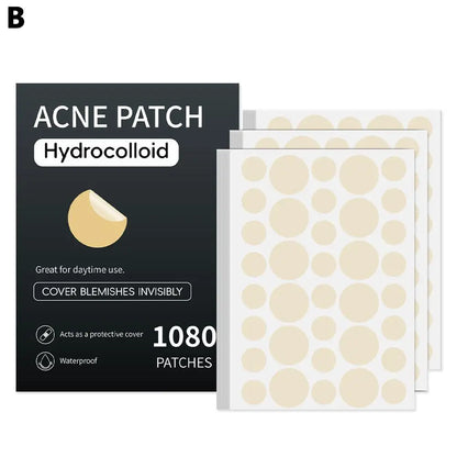 360/720/1080 Counts Hydrocolloid Invisible Pimple Patch Acne Stickers Face Concealer For Spots Acne Pimples Beauty Makeup Tool