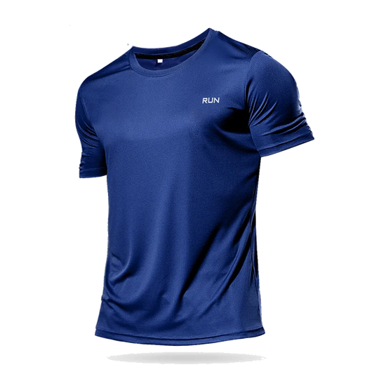 Long and Short-Sleeved T-Shirt Fitness Sports Tops Morning Running Ice Silk Quick Dry Outdoor Mountaineering Gym Clothing Men