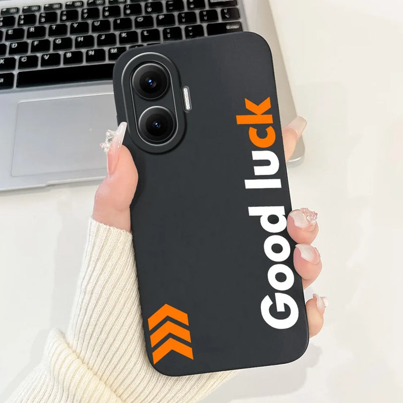 For Xiaomi Poco F7 Phone Cover For Redmi Turbo 4 Pro 5G Case Silicone Cute Cartoon Fashion Luxury Love Shockproof Bumper Funda