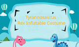 Animal Cartoon Riding T-Rex Inflatable Costume Nursery Kids Dinosaur Role-Playing Game Adult Kids Chasing Game Birthday Gift