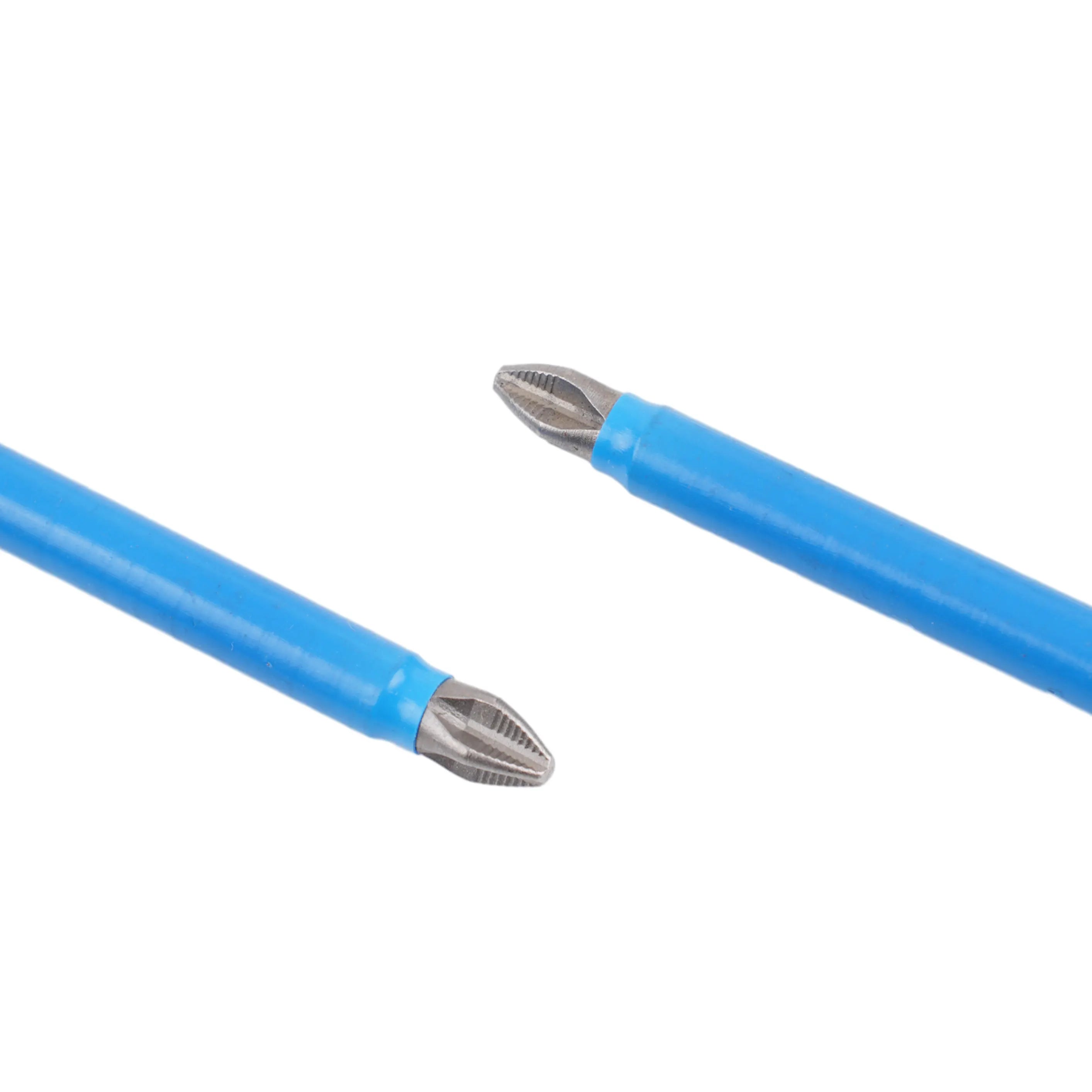 5Pcs PH2 Extra Long 127mm Magnetic Non-slip Screwdriver Bit Set 1/4 Hex Shank