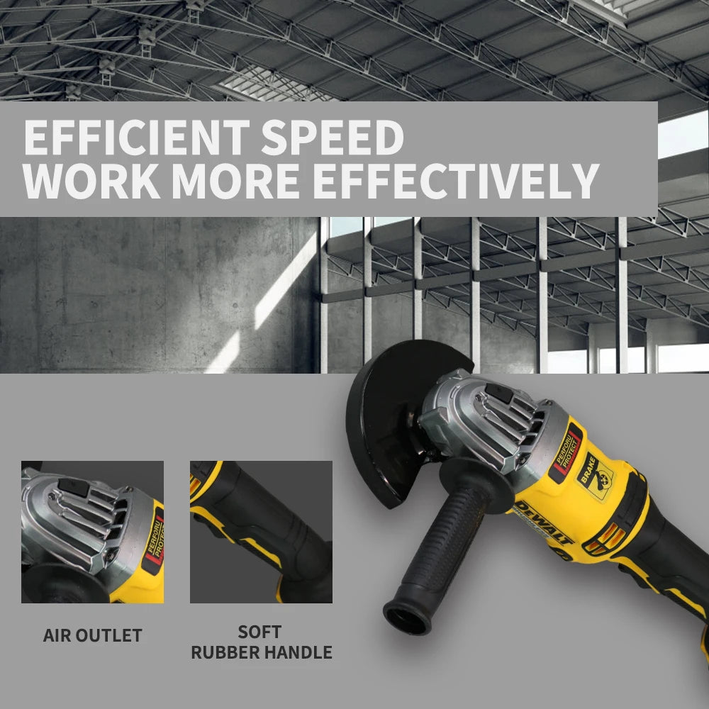 Dewalt DCG  100/125/150MM Impact Polishing Machine Cutting Machine Wireless DIY Woodworking DEWALT Electric Tool Cutting Tools