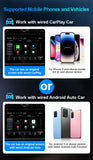 2026 New! 2-in-1 Mini Wireless Adapter Seamlessly Enable Carplay & Android Auto Plug & Play For Most Vehicle Models