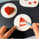 10PCS Foam Texture Painting Paper puffy Texture Paper Creative Magic 3D Art Drawing Paper for Kids DIY Painting Educational Toys