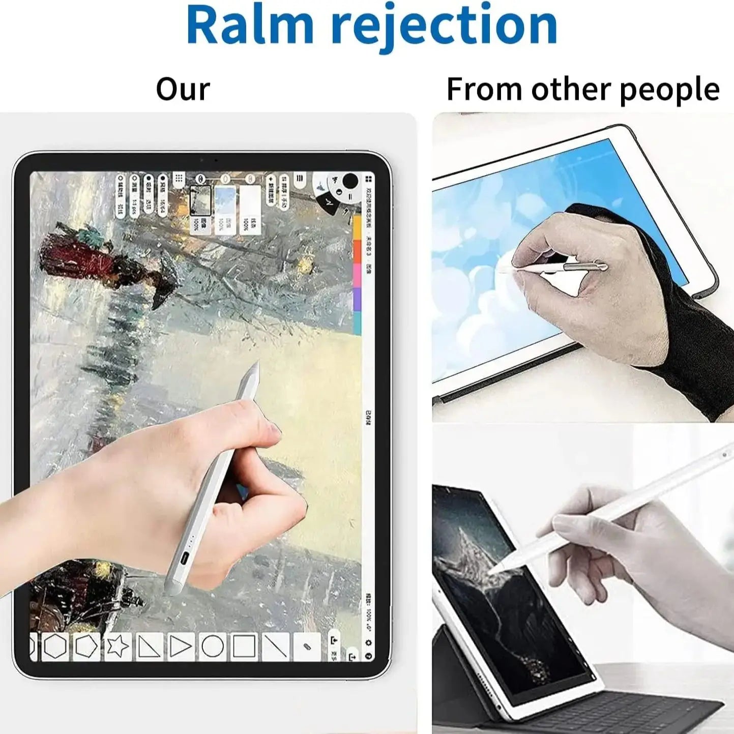 Lápiz óptico universal de respuesta rápida para tableta, teléfono, lápiz táctil para iOS, Android, Apple, XIAOMI, HUAWEI, Samsung para dibujar, escribir juegos.