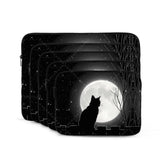 Black Cat Laptop Bag Tablet Notebook Case For Hp Dell Lenovo Computer For Macbook Air Pro Retina 10-17 Sleeve