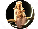 New Chinese Style Zen Ornaments for Entrance Living Room Office God of Wealth Buddha Statue Reflux Incense Decoration