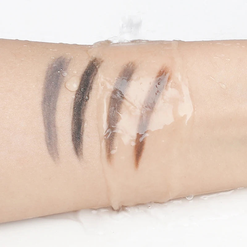 Waterproof Double-Headed Eyebrow Cosmetics Pencil 5 Colors Natural Long-Lasting Makeup Tattoo Paint for Eyebrows