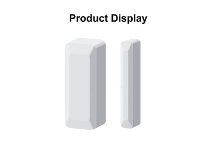 GIRIER Smart Door and Window Sensor ZigBee 3.0 Wireless Contact Detector for Smart Home Security Works with Home Assistant MQTT