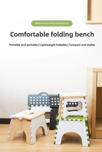 Amazing Folding Portable Lightweight Step Stool  Chairs Bathroom Kitchen Garden Folding Chair Plastic Outdoor Stool