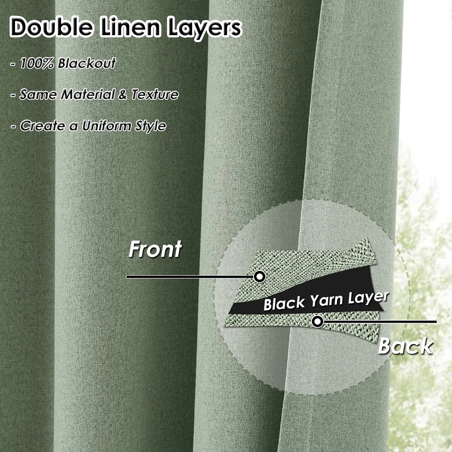 310cm Height 100% Blackout Curtains Custom Made Solid Color Curtains Bedroom Living Room Curtains For Windows Curtain
