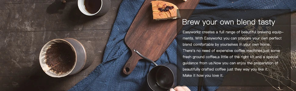 Cafetera italiana Easyworkz Diego para estufa, de acero inoxidable, para 4 tazas, 6.8 oz, de inducción