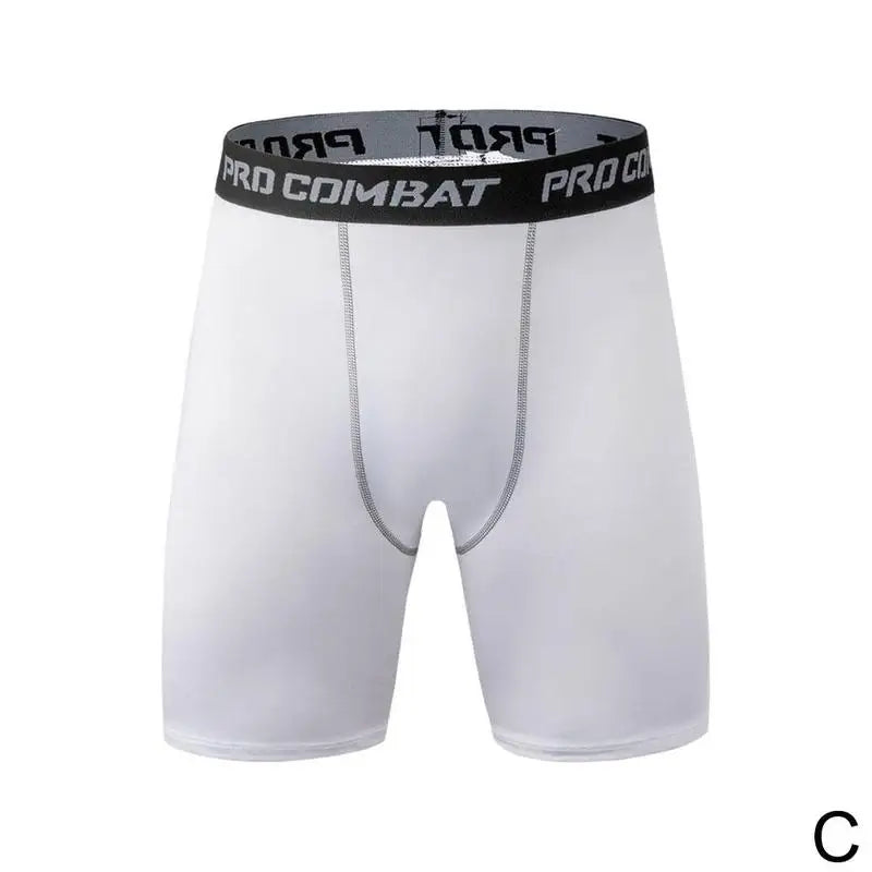Sports New Men's Bodybuilding Shorts, Fitness Compression Tight Shorts, Sports Men's Muscle Active Elastic Tight Shorts