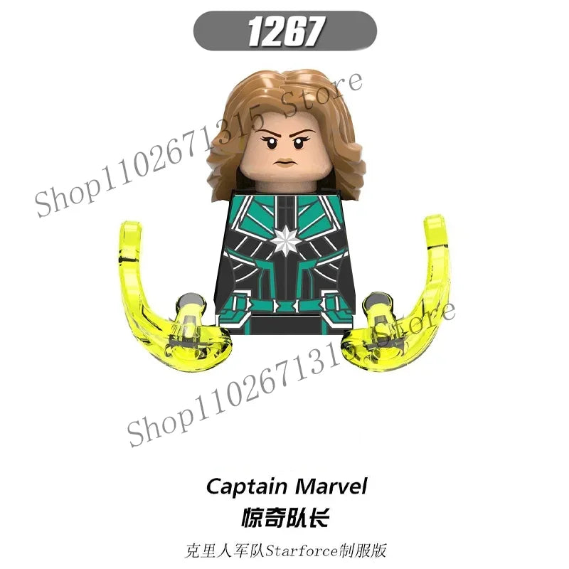 Marvel Avengers Superhero Building Blocks Iron Man Doctor Strange Hulk Thanos Spider-Man Venom Hawkeye Bricks Toys