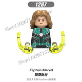 Marvel Avengers Superhero Building Blocks Iron Man Doctor Strange Hulk Thanos Spider-Man Venom Hawkeye Bricks Toys