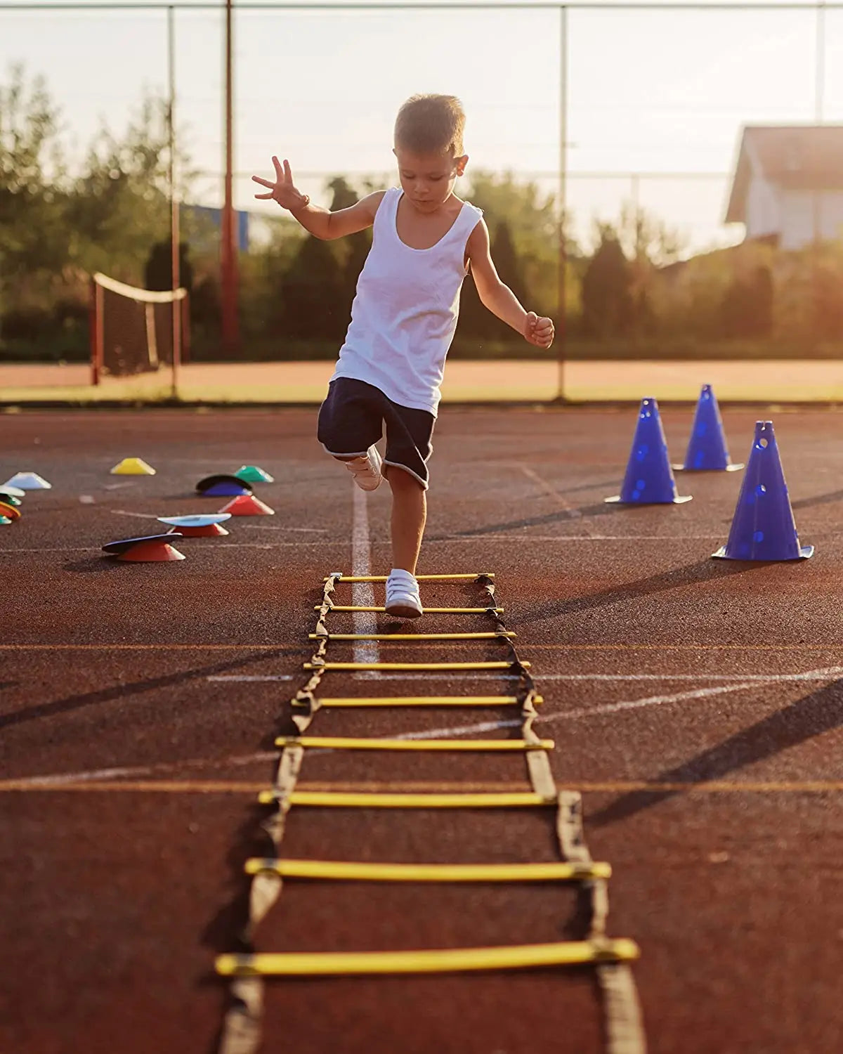 Agility Ladders Nylon Straps For Speed ​​Training And Sports Flexibility Agility Football Training Energy Ladder Equipment
