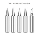 80W Soldering iron kit adjustable temperature LCD solder welding tools Ceramic heater soldering tips Tweezers soldering wire