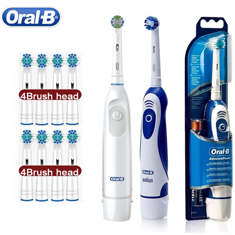 Oral B Electric Toothbrush Rotation Precision Clean Tooth Remove Plaque Adult Tooth Brush 5010 with Gift Replacement Brush Heads