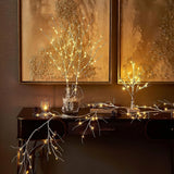 LED Artificial Twig Branch Light Battery Operated 20LED Decorative Lamp for Christmas Party Holiday Indoor Table Vase Decoration