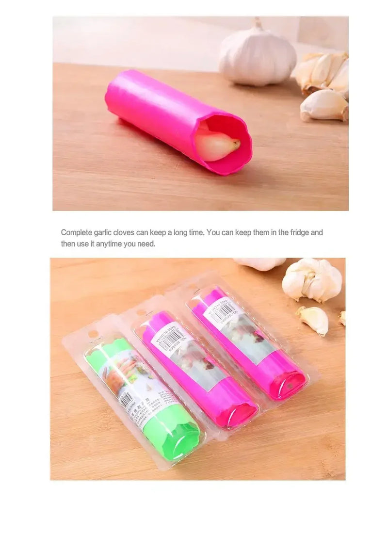 Creative household goods practical kitchen daily necessities home daily necessities garlic peeler food grade silicone material
