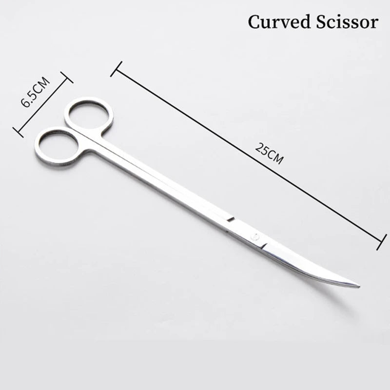 Aquarium Tank Aquascaping Tools Aquarium Scissor Tweezers Tool Stainless Steel Aquatic Plants Set for Aquarium Maintenance