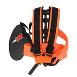Padded Double Shoulder Strap Comfortable Trimmer Shoulder Strap Labor Saving Increase Safety for Brush Cutter Trimmer