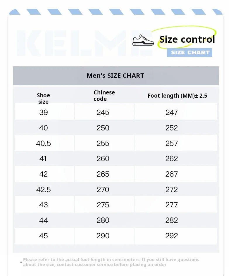 Kelme Football Shoes Men's High Top Professional Tf Broken Nail Adult Training Shoes Mg Football Shoes Short Nail Football Boots