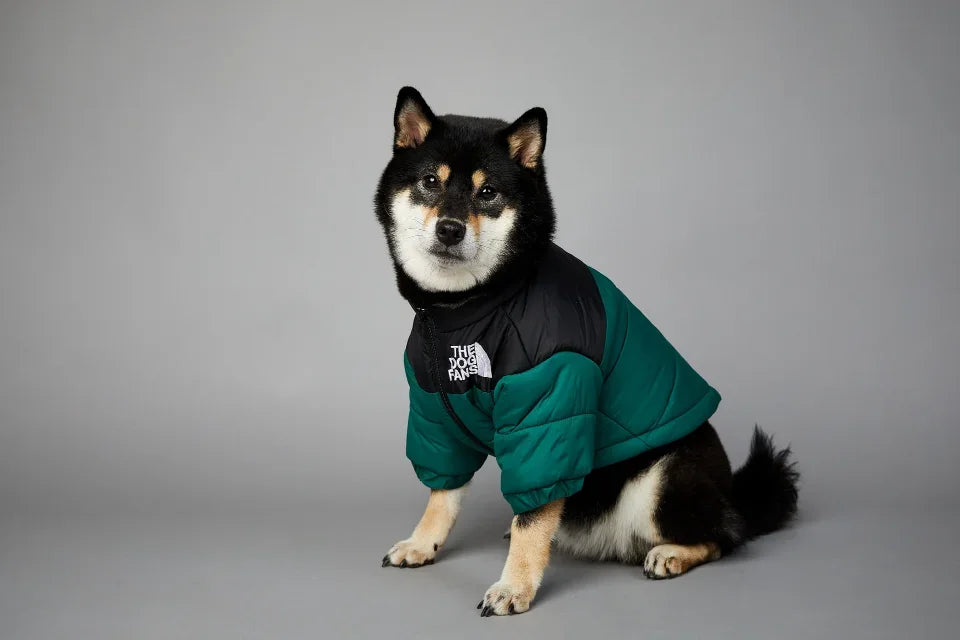 Puppy Coat Dog Down Jacket The Dog Fans Winter Pet Clothes for Small Medium Dogs Warm Thick Dog Vest French Bulldog Dropshipping